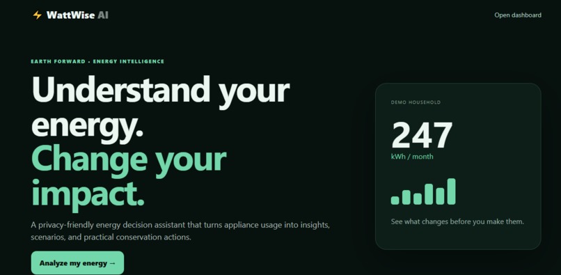 WattWise AI – screenshot 4