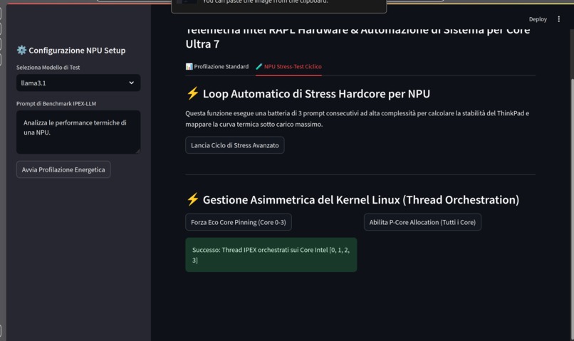 EcoEdge AI - Enterprise NPU Profiler & Optimizer – screenshot 4
