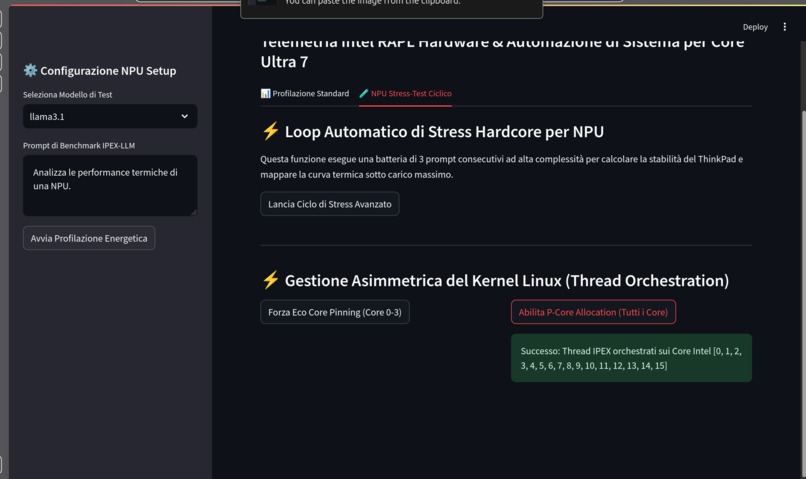 EcoEdge AI - Enterprise NPU Profiler & Optimizer – screenshot 5