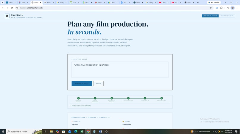 CinePilot AI – screenshot 1