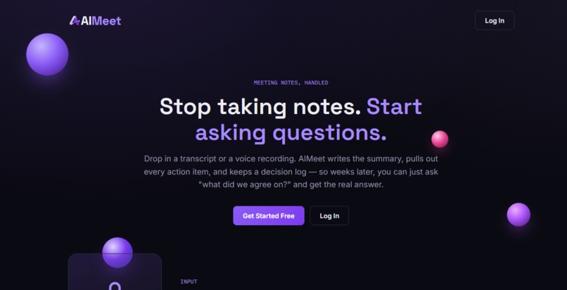 AIMeet – screenshot 1