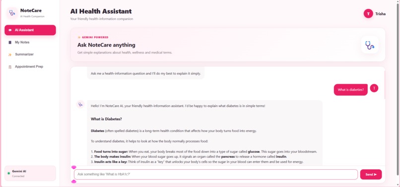NoteCare-AI – screenshot 2