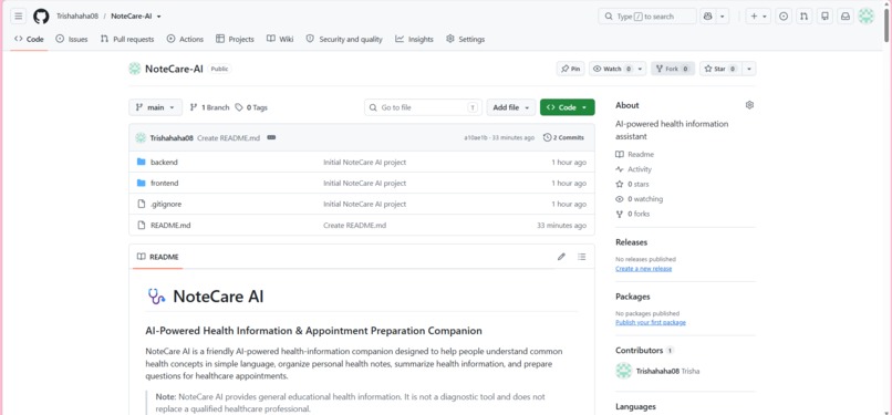 NoteCare-AI – screenshot 3