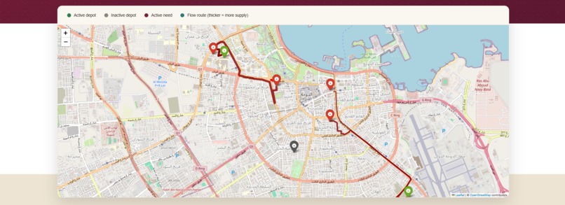 ReliefRoute – screenshot 2