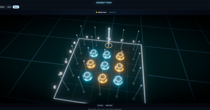 Score Four: 3D Arena – screenshot 2