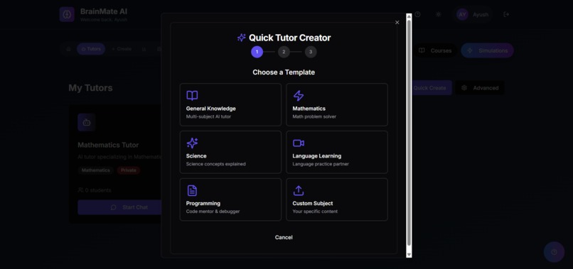 BrainmateAI – screenshot 2