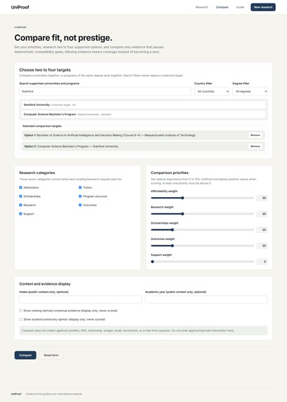 UniProof – screenshot 4