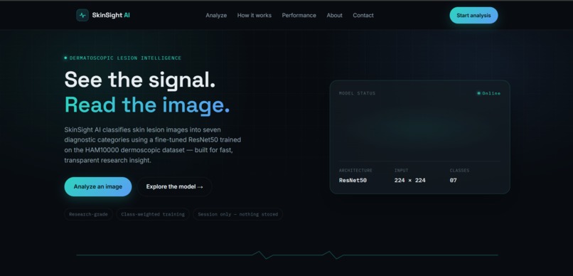 SkinSight AI – screenshot 1