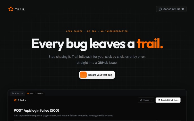Trail  – screenshot 1
