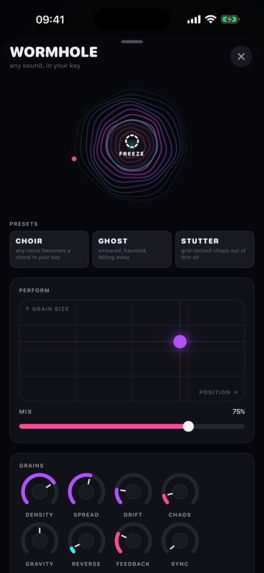 Wormhole: Sample & Beat Maker – screenshot 4