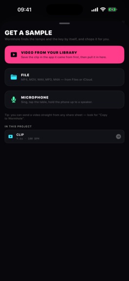 Wormhole: Sample & Beat Maker – screenshot 8