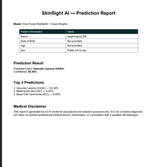 SkinSight AI – screenshot 3
