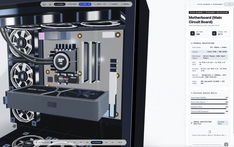3D PC Component Visualizer – screenshot 4