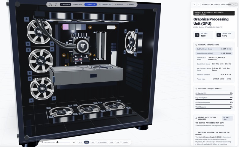 3D PC Component Visualizer – screenshot 6