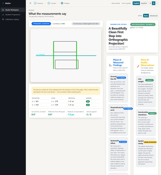 Atelier — verifying descriptive-geometry constructions – screenshot 5