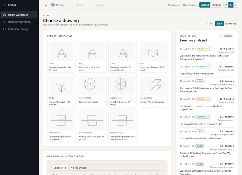 Atelier — verifying descriptive-geometry constructions – screenshot 9