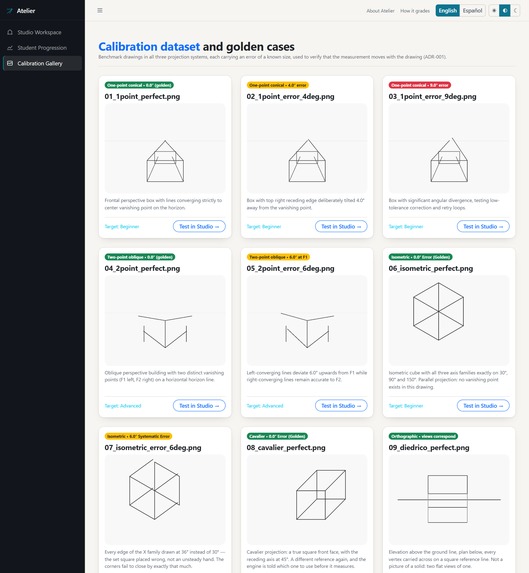 Atelier — verifying descriptive-geometry constructions – screenshot 10