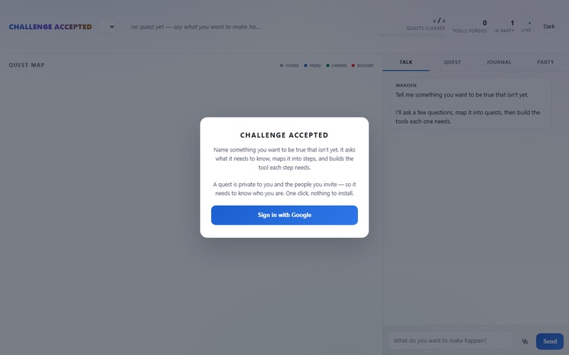 Challenge Accepted – screenshot 2