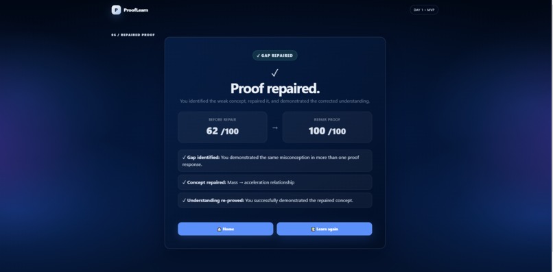 ProofLearn – screenshot 4