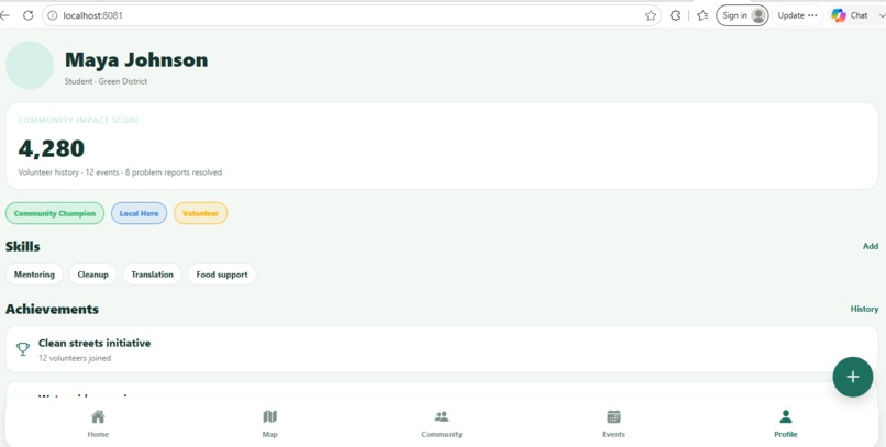 CommunityConnect – screenshot 4