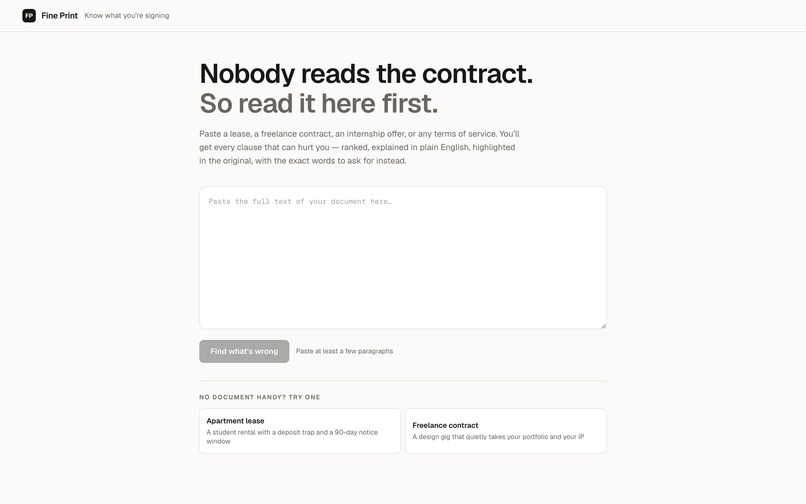Fine Print – screenshot 2