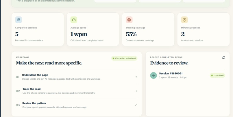Braille Read – screenshot 2