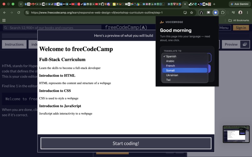 Voice Bridge – screenshot 2