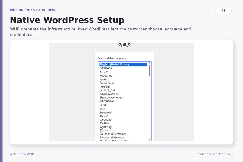 WHP Business Launchpad – screenshot 5