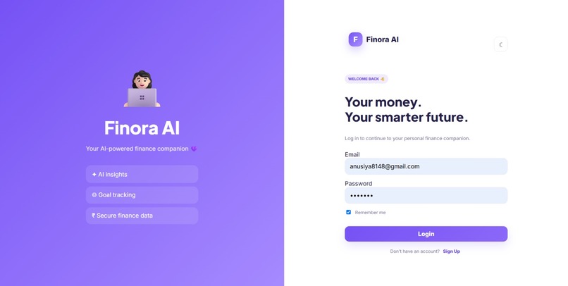 Finora ai – screenshot 2