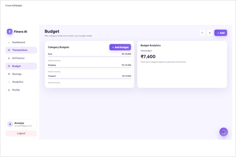 Finora ai – screenshot 4