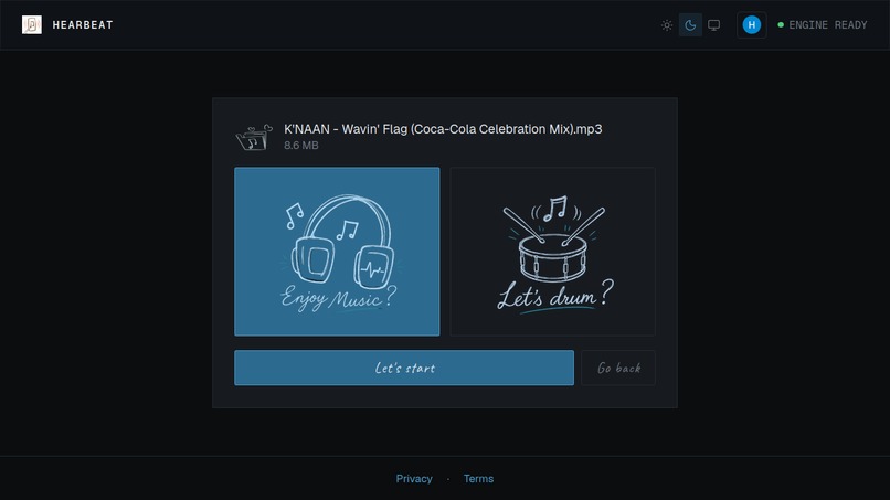 HEREBEAT – screenshot 2