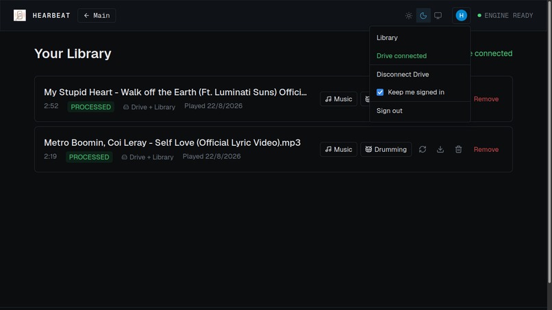 HEREBEAT – screenshot 3