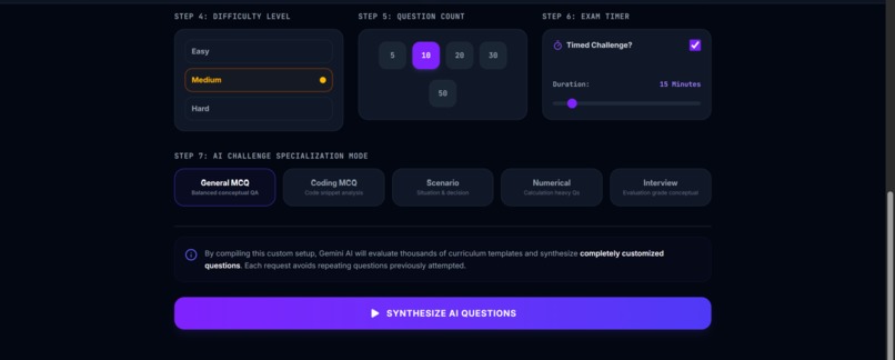 QuizGen AI – screenshot 1