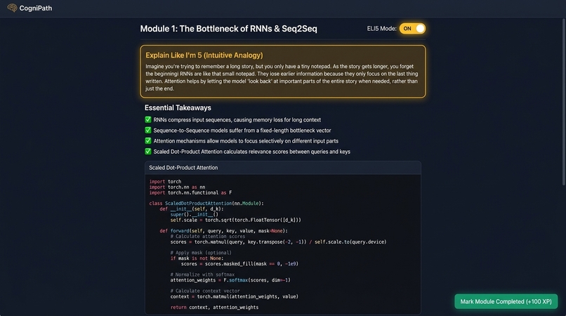 CogniPath – screenshot 2