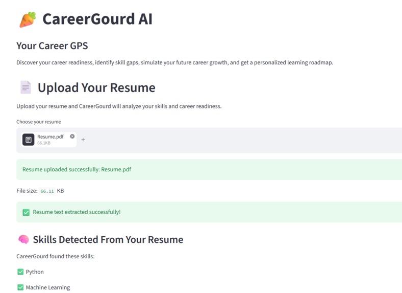 CareerGourd-AI – screenshot 2