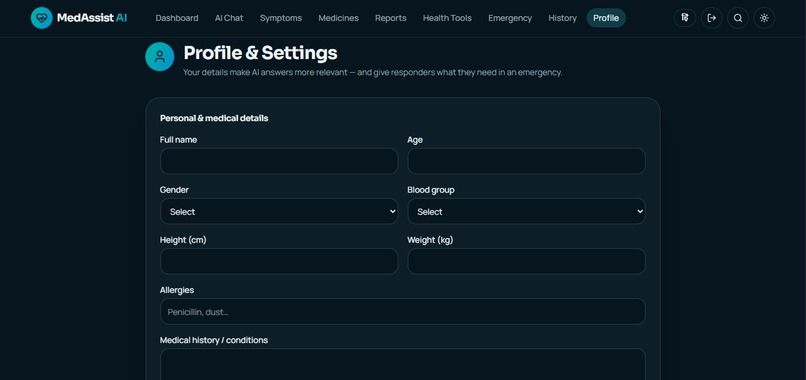 Med AI – screenshot 1