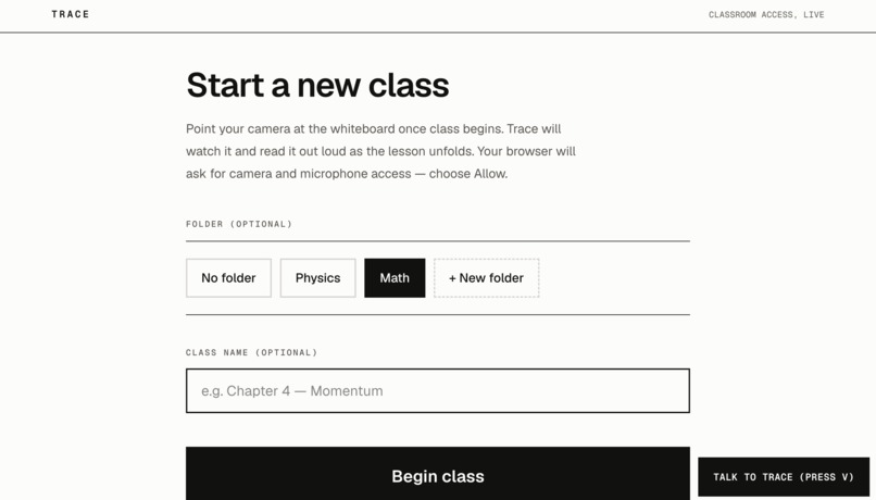 trace – screenshot 2