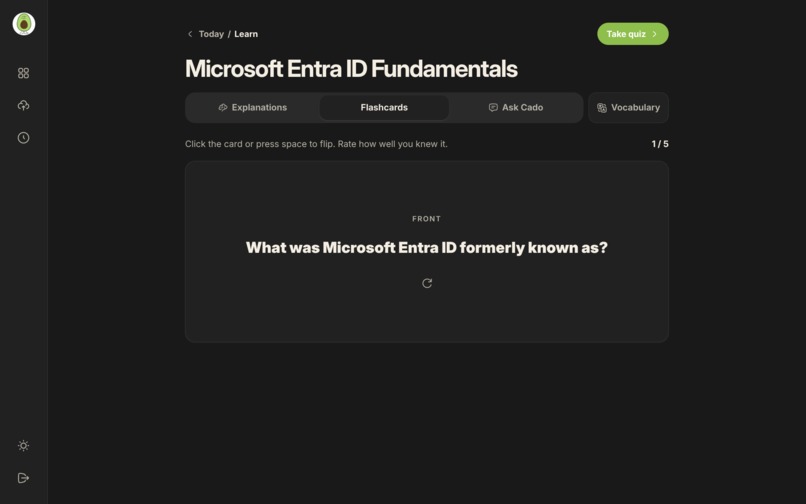 Cado AI: Smart Notes & Quizzes – screenshot 5