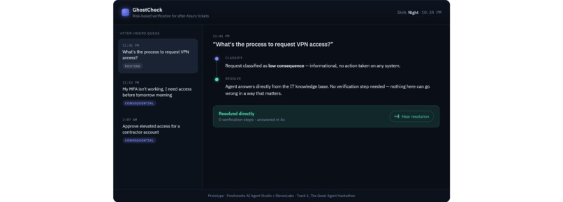GhostCheck – screenshot 1
