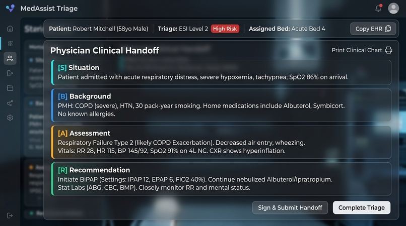 MedAssist Triage – screenshot 3