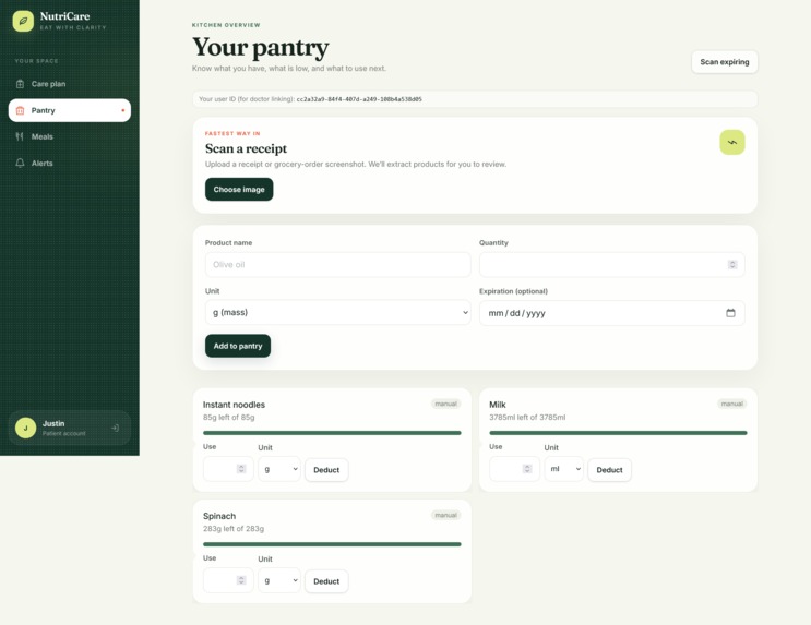 NutriCare – screenshot 4