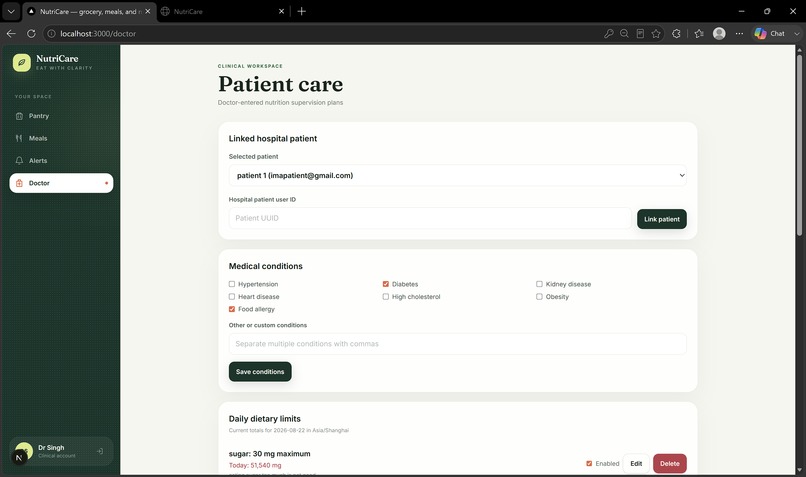 NutriCare – screenshot 7