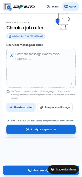 JobGuard – screenshot 3