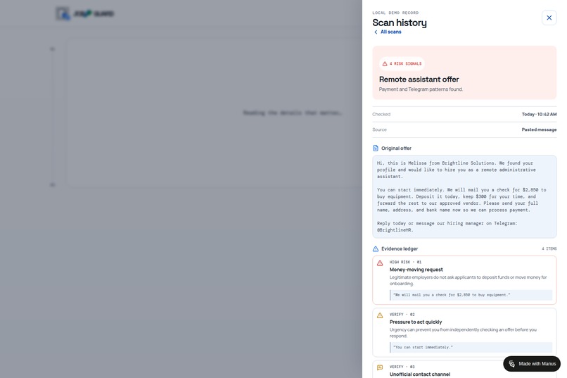 JobGuard – screenshot 6