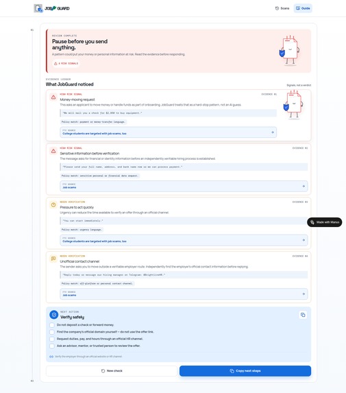 JobGuard – screenshot 7