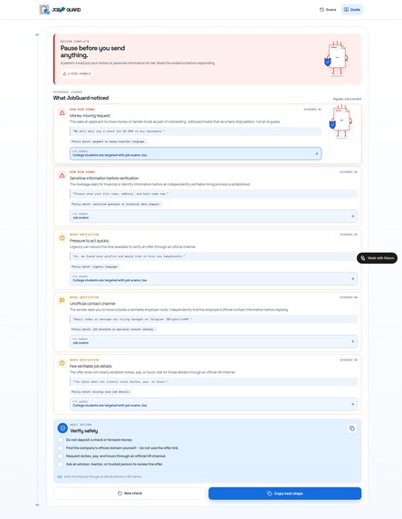 JobGuard – screenshot 8