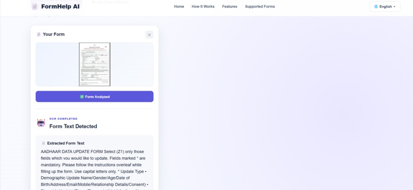 FormHelp AI – screenshot 4