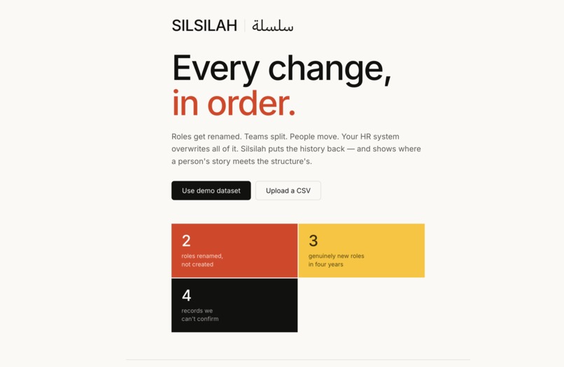 Silsilah – screenshot 1