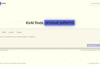 KirAI - Financial Report Analysis 