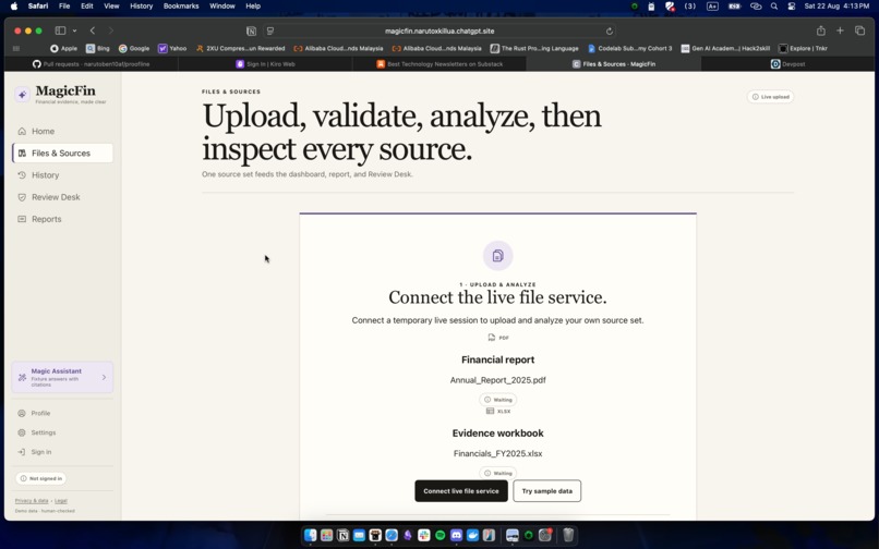 MagicFin – screenshot 1
